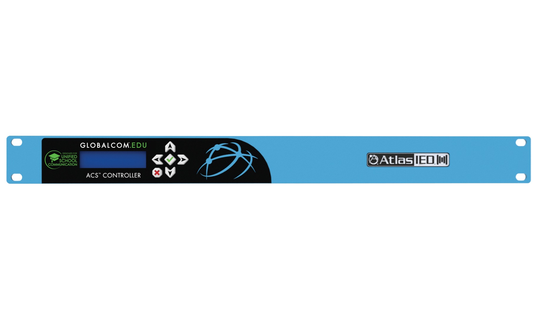 AtlasIED Announcement Control System with 8 Dante MESSAGE CHANNELS