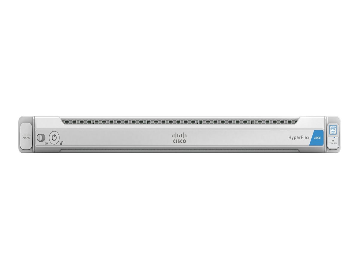 Cisco Hyperflex System HX-E-220M5SX Edge Node - rack-mountable - no CPU - 0 GB - no HDD