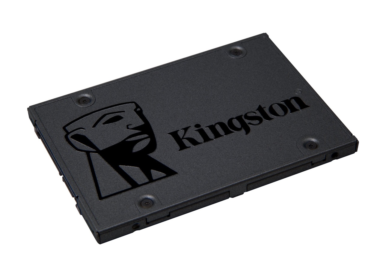 Closeup of Kingston A400 - solid state drive - 960 GB - SATA 6Gb/s
