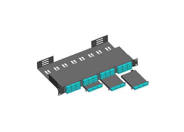 Juniper GigaLight 1RU Fiber Management Rack