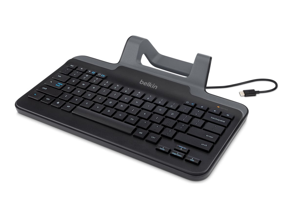 Belkin Wired Tablet Keyboard with Stand with USB-C Connector