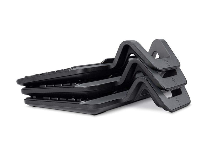 Thumbnail 3 of 6 for Belkin Wired Keyboard Tablet Stand with USB-C Connector - Full Sized Keycaps - Keyboard Tray - Black