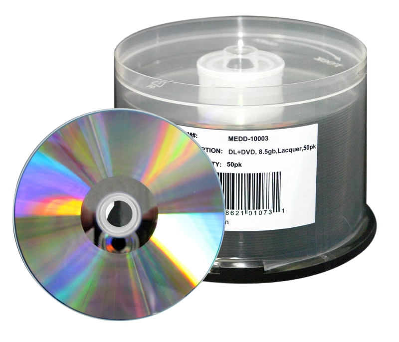 Dual Layer DVD or DVD-R DL Dual Layer Media