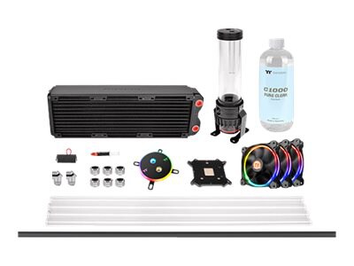 Thermaltake Pacific M360 D5 Hard Tube Water Cooling Kit - liquid cooling system kit