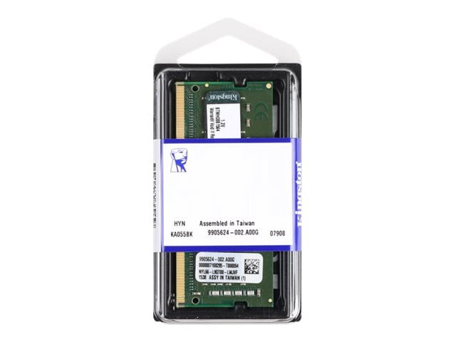 Kingston - DDR4 - module - 16 Go - SO DIMM 260 broches - 2666 MHz / PC4-21300 - mémoire sans tampon