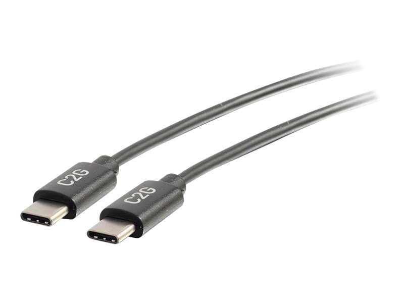 C2G 3ft USB C Cable - USB C to USB C Cable - USB C 2.0 3A - 480 Mbps - M/M