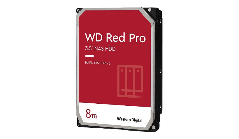 WD Red Pro WD8003FFBX - hard drive - 8 TB - SATA 6Gb/s