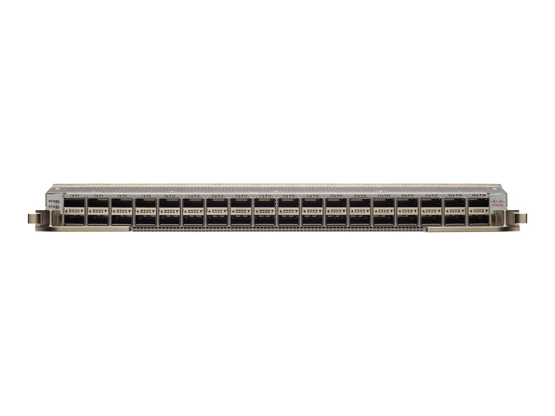 Cisco Nexus X9736C-FX - expansion module - 100 Gigabit QSFP28 / 40 Gigabit QSFP28 x 36