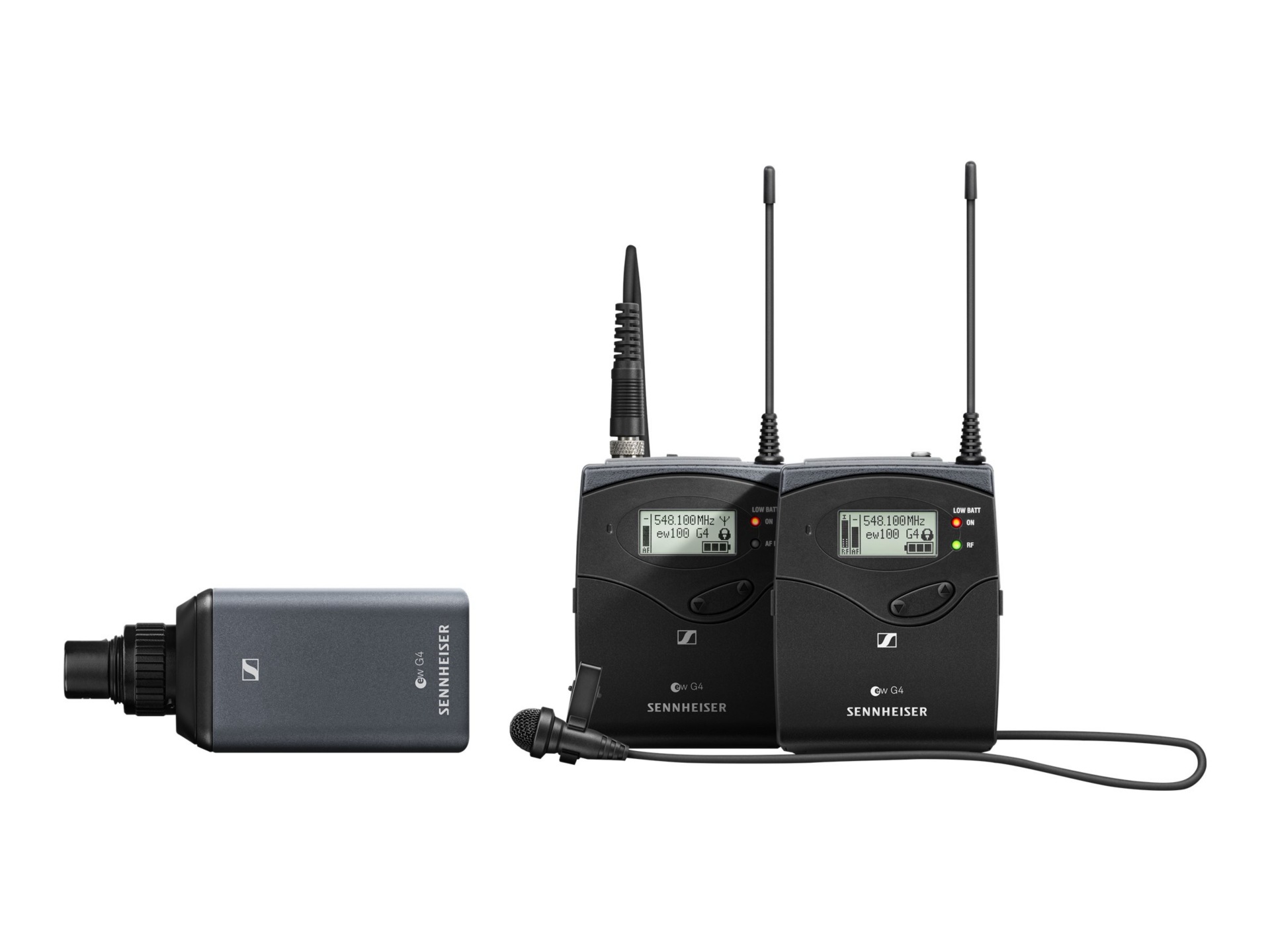 Sennheiser EW 100 ENG G4-A Camera Lavalier + Plug-on Transmitter Set