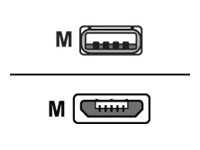 Poly - USB cable - Micro-USB Type B to USB - 2 m