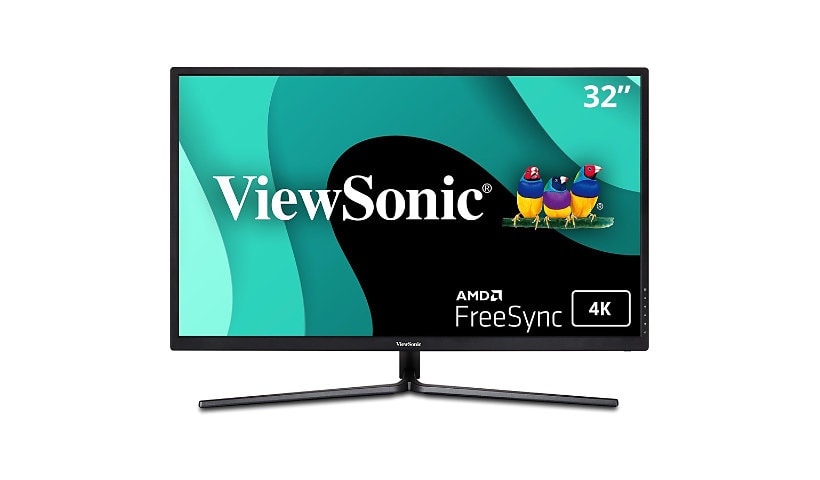 ViewSonic VX3211-4K-MHD - 4K UHD Monitor with 99% sRGB, HDR10, FreeSync, HDMI and DisplayPort - 300 cd/m² - 43"