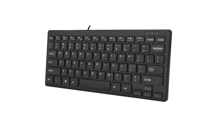 Adesso 78-Key SlimTouch Mini USB Keyboard