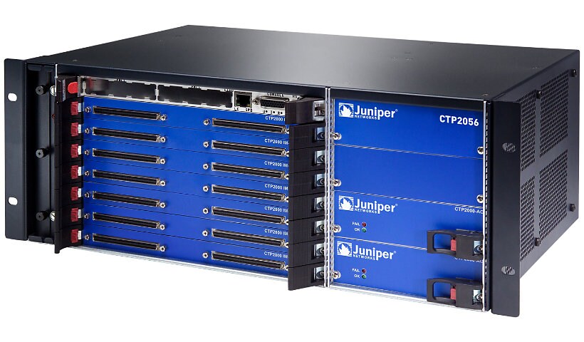 Juniper CTP2056 4U Rackmountable 100-240V 250W AC Chassis