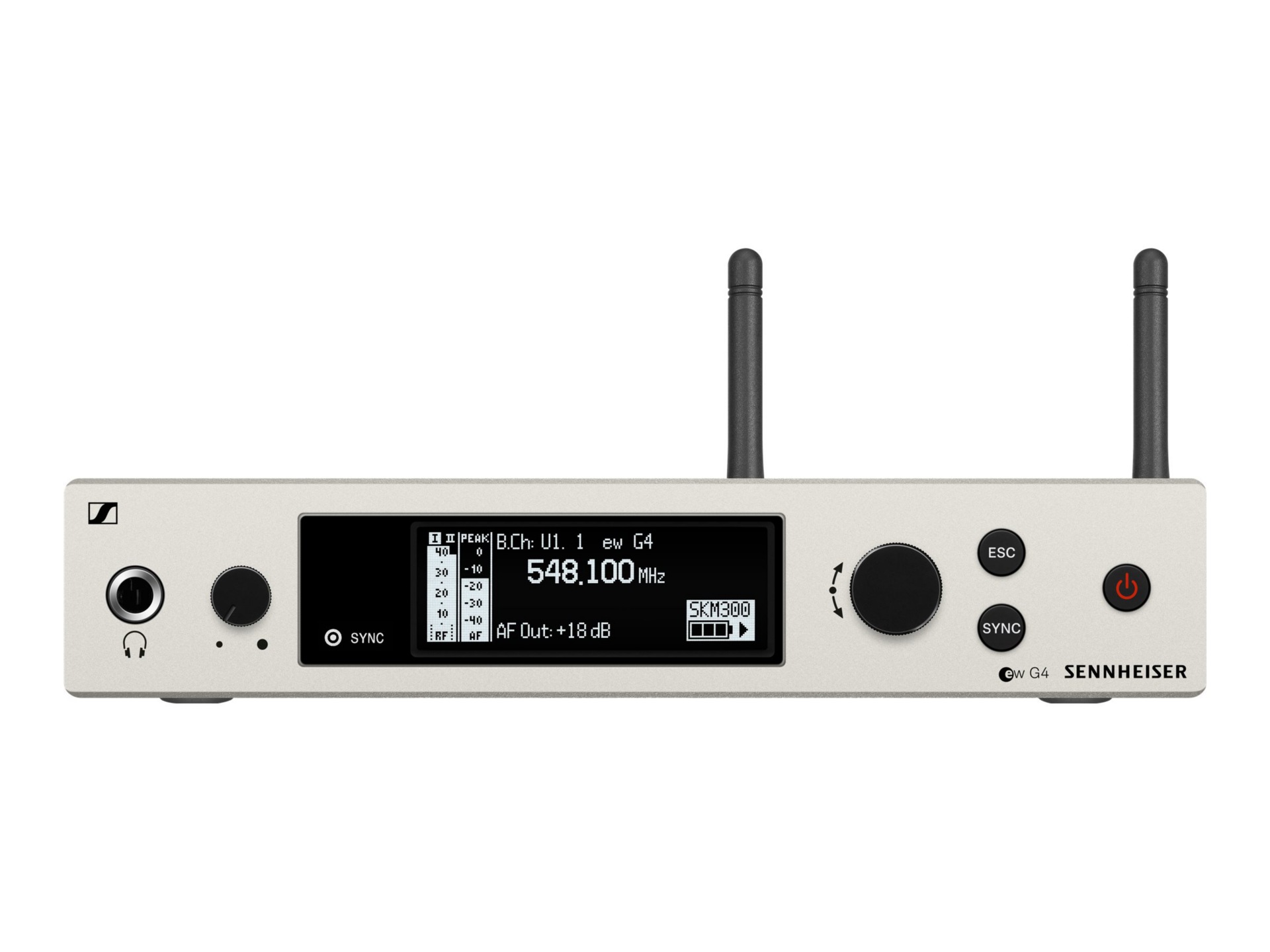 Sennheiser EW 300 G4-ME2-RC-AW+ Wireless Bodypack Lavalier Microphone Set