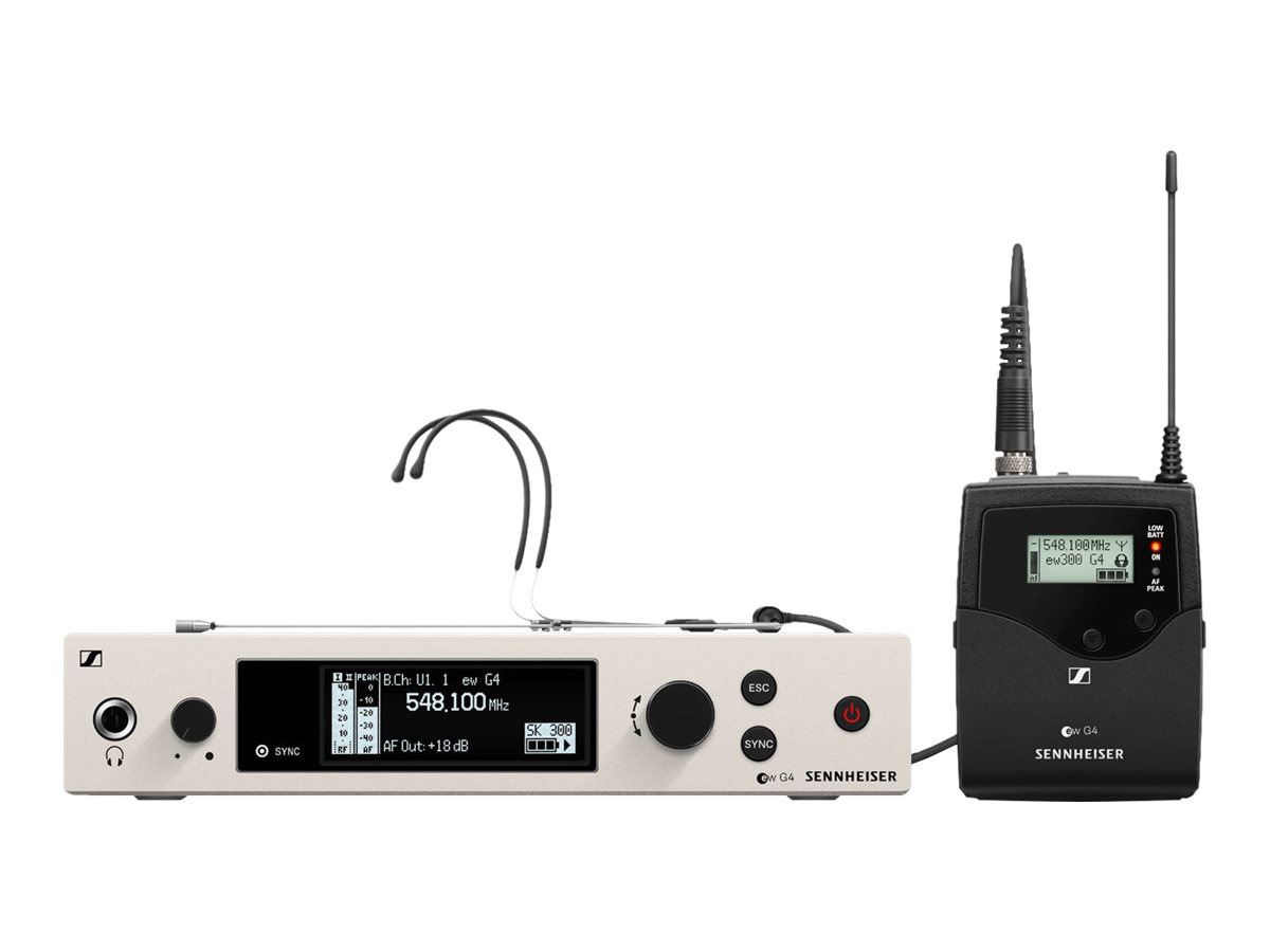 Sennheiser EW 300 G4-HEADMIC1-RC-AW+ Wireless Bodypack Headmic Set