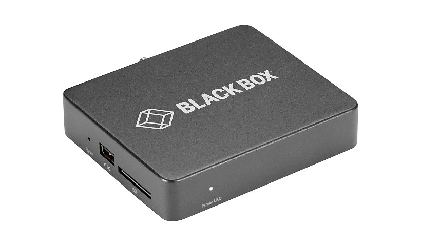 Black Box IN-SESSION Meeting Room Viewer with HDMI - room manager - TAA Com