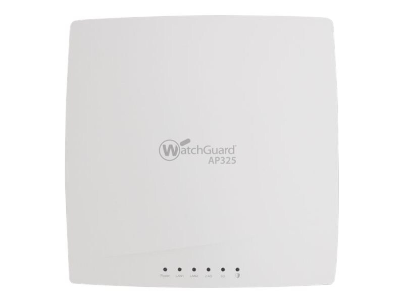 WatchGuard AP325 - wireless access point - Wi-Fi 5 - cloud-managed - with 3 years Basic Wi-Fi