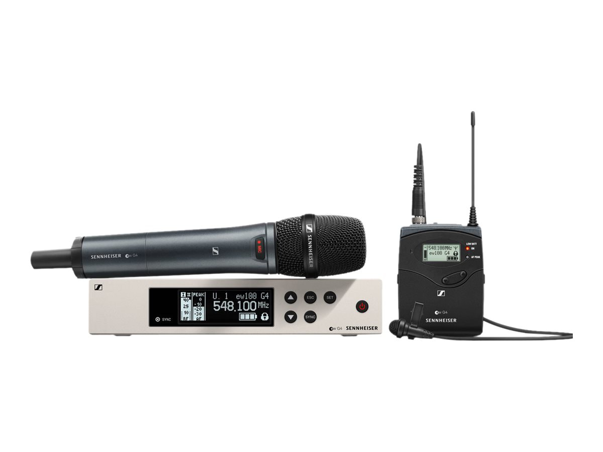 Sennheiser Evolution 100 G4-ME2/835-S-A Wireless Lavalier/Vocal Combo Set