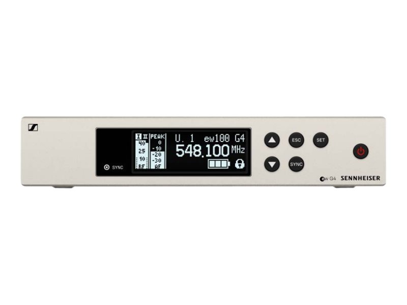 Sennheiser Evolution EM 100 G4-G True Diversity Half Desk/Rack Receiver
