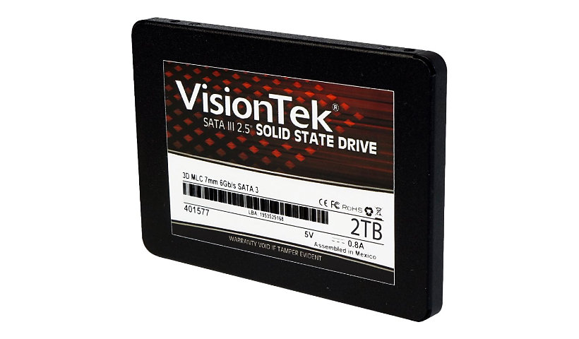 VisionTek - Disque SSD - 2 To - SATA 6Gb/s