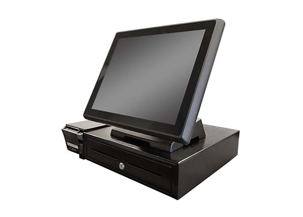 Posiflex Touch Dynamic Pulse 15" AIO POS with Serial Printer & Cash Drawer