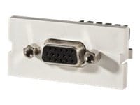 Ortronics Series II modular facility plate snap-in