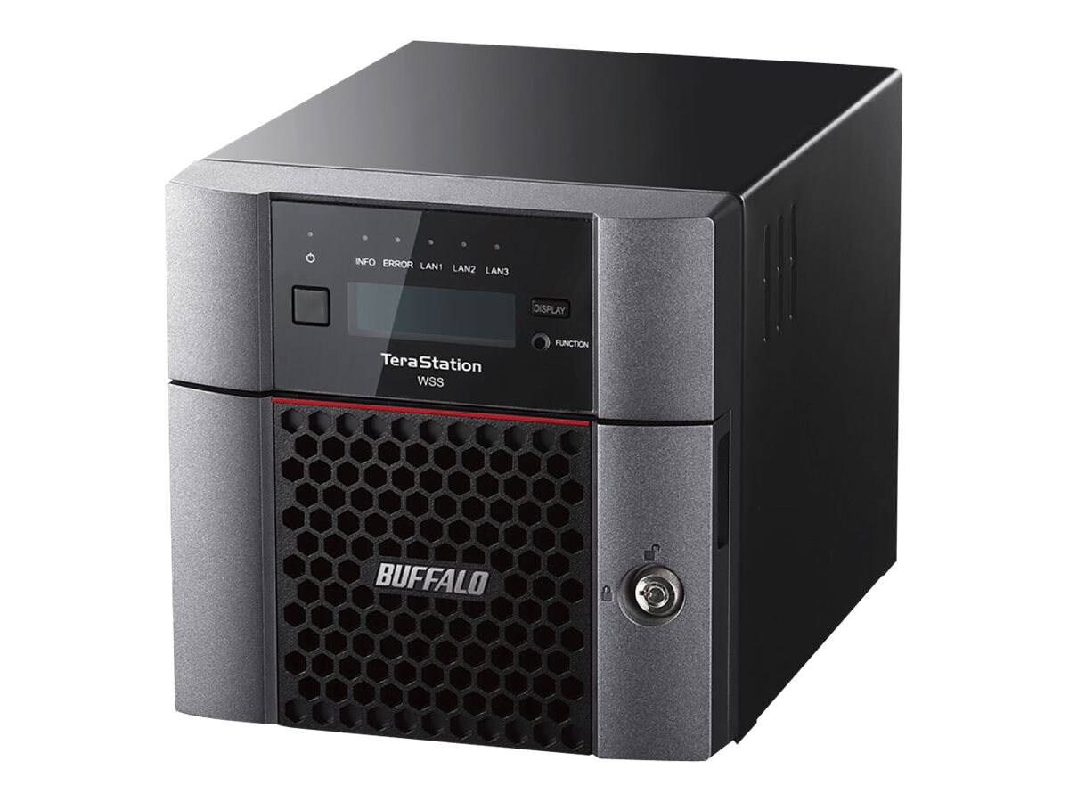 BUFFALO WS5020 WSS - NAS server - 4 TB TAA Compliant - WS5220DN04W6 - -