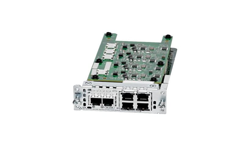 Cisco Network Interface Module - expansion module - FXS/DID x 2 + FXO x 4