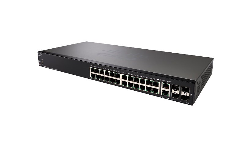 Cisco 250 Series SF250-24 - commutateur - 24 ports - intelligent - Montable sur rack