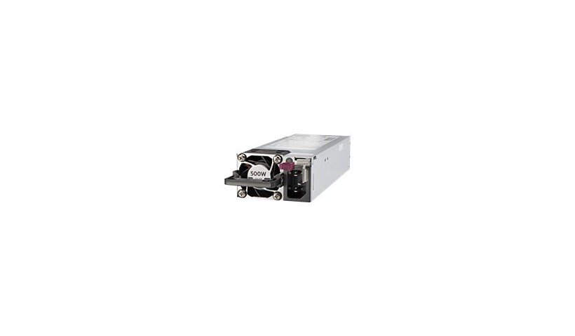 HPE - power supply - hot-plug / redundant - 500 Watt - 563 VA