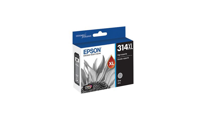 Epson 314XL with Sensor - High Capacity - gray - original - ink cartridge