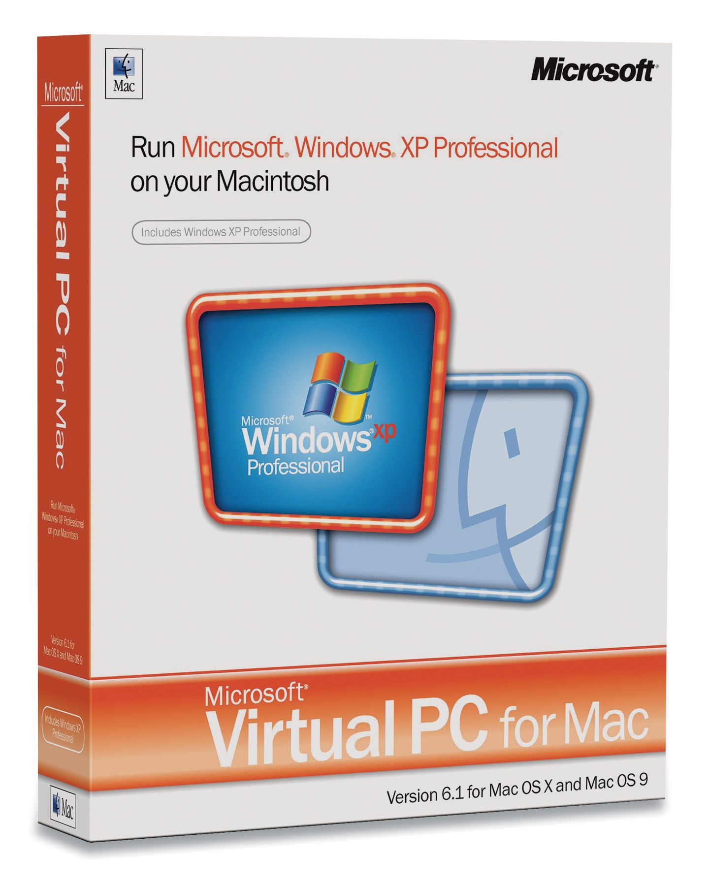 Microsoft Virtual PC for Mac - ( v. 6.1 ) - complete package