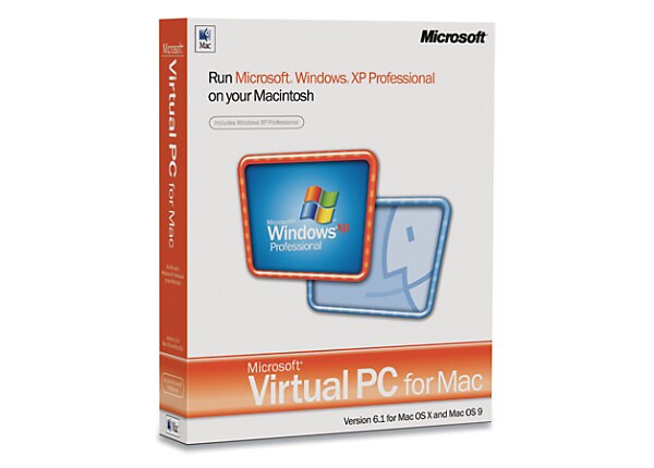 Microsoft Virtual PC for Mac - ( v. 6.1 ) - complete package