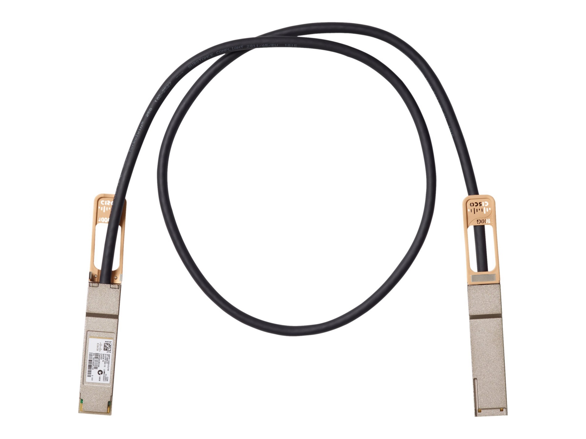 Cisco Copper Cable - 100GBase direct attach cable - 3 m