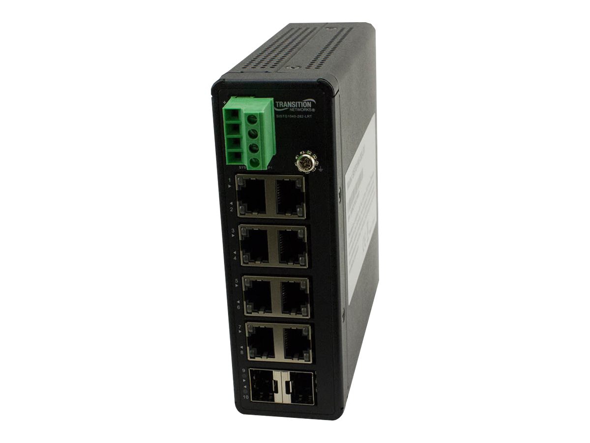 Transition Networks Hardened - switch - 8 ports - unmanaged