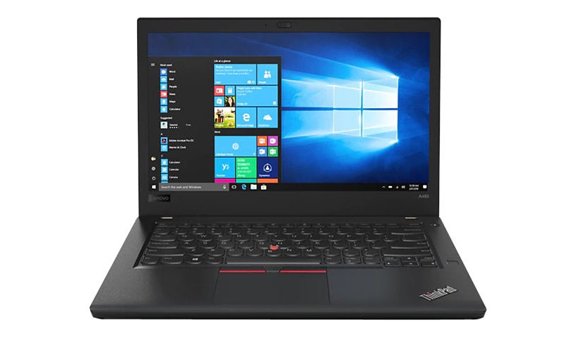 Lenovo ThinkPad A485 - 14" - Ryzen 5 Pro 2500U - 8 GB RAM - 256 GB SSD - US