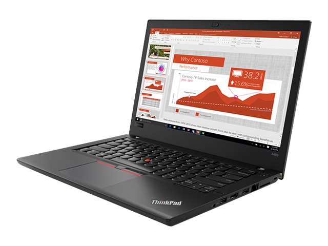 Lenovo ThinkPad A485 - 14" - Ryzen 5 Pro 2500U - 8 GB RAM - 500 GB HDD - US