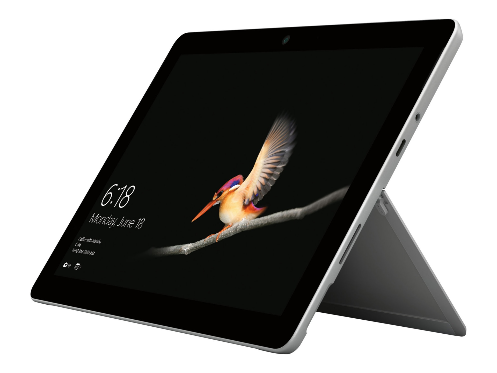 Microsoft Surface Go 10" Pentium Gold 4415Y 8GB RAM 128GB SSD EDU - Silver