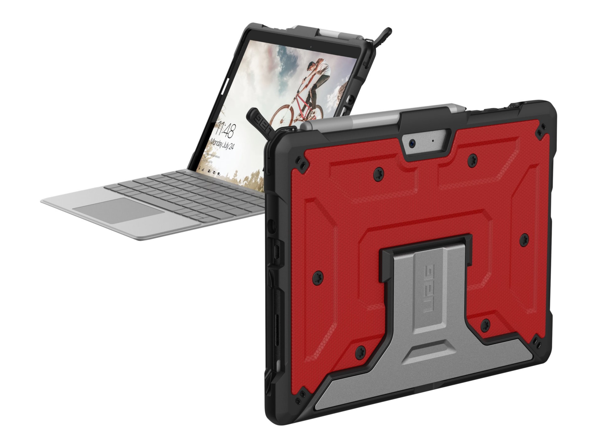 UAG Rugged Case for Microsoft Surface Go / Surface Go 2 - Metropolis Magma