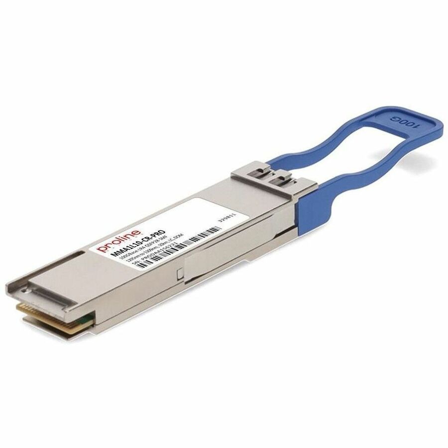 Proline Mellanox® MMA1L10-CR Compatible TAA 100GBase-LR4 QSFP28 Transceiver (SMF, 1295nm to 1309nm, 10km, LC, DOM, 0 to