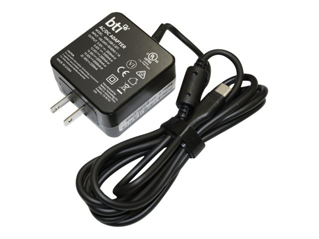 BTI V5Y26AA#ABA-BTI 45W TYPE-C AC ADAPTER 828769-001, V5Y26AA#ABA, 4X20E751XX, 920068-850, 00HM664, 00HM663, 4X20M26256