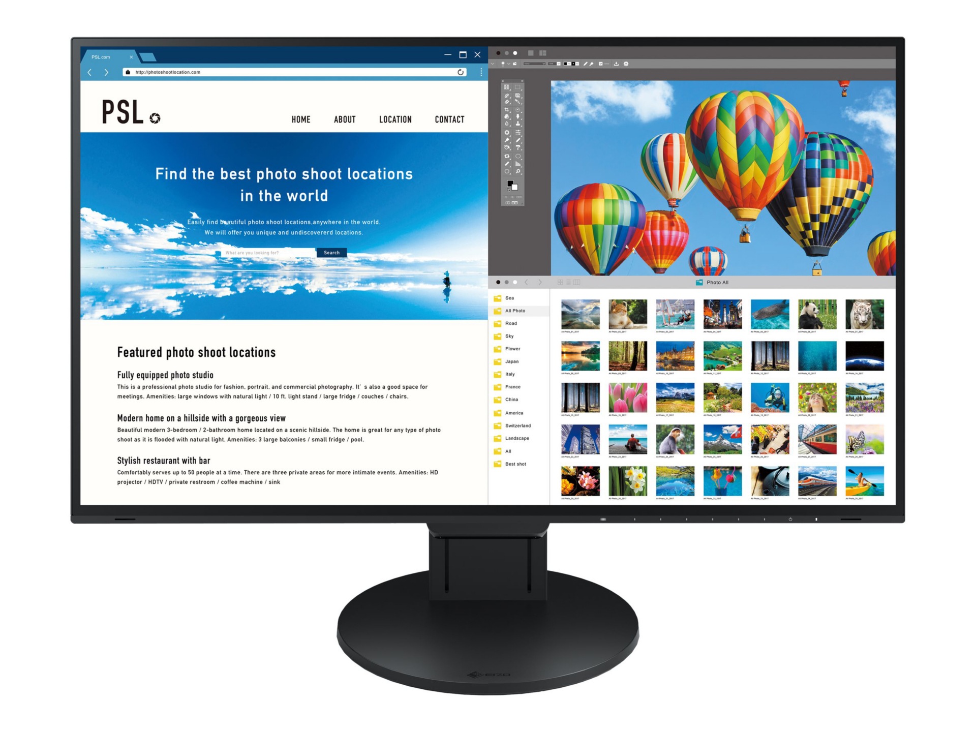 EIZO FlexScan EV2785 - with FlexStand - LED monitor - 4K - 27"