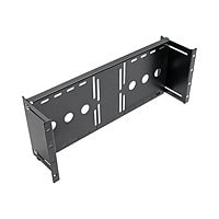 Tripp Lite Monitor Rack-Mount Bracket, 4U, for LCD Monitor up to 17-19 in. - mounting component - for LCD TV - black