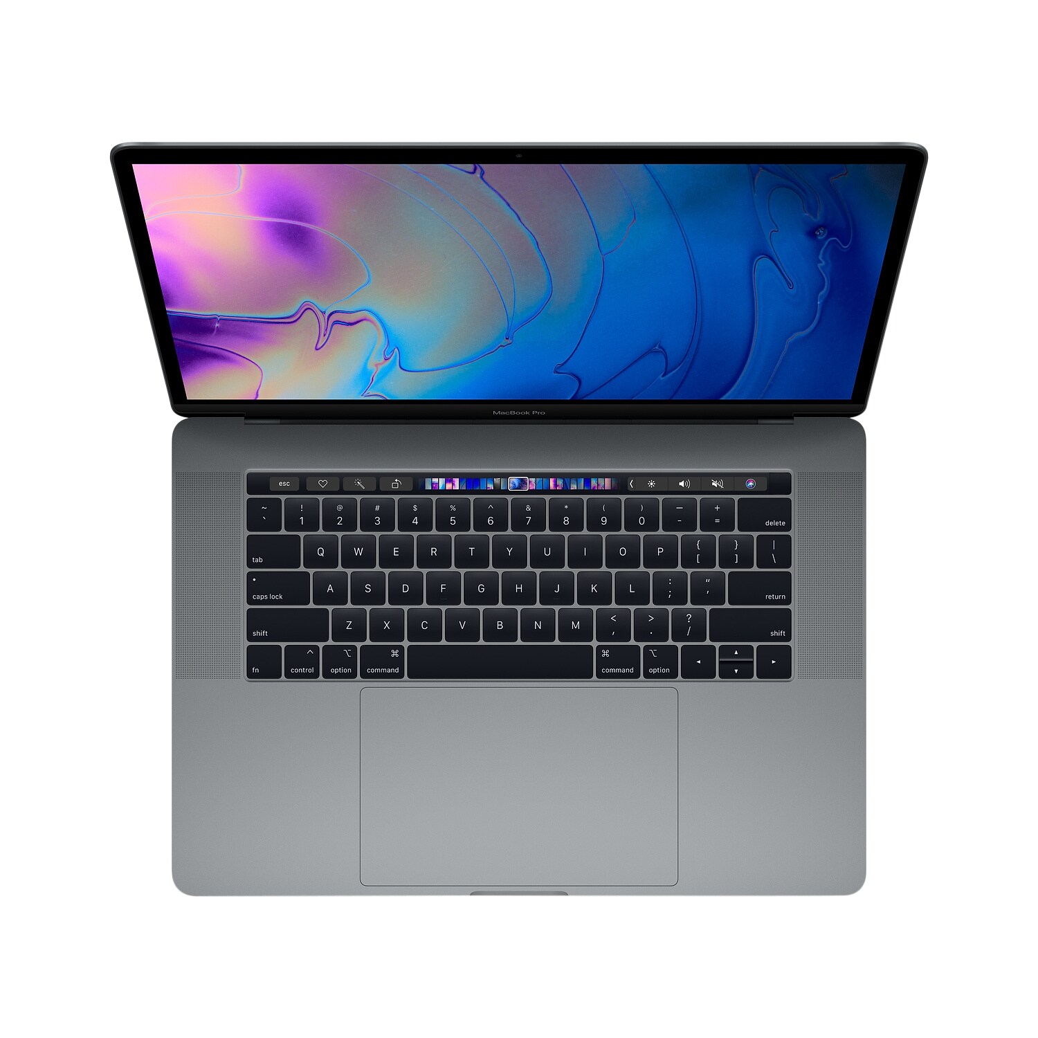 Apple Macbook Pro Touch Bar 15 4 Core I9 32gb Ram 4tb Rp560x Space Gray Z0v0 Notebook Computers Cdw Com