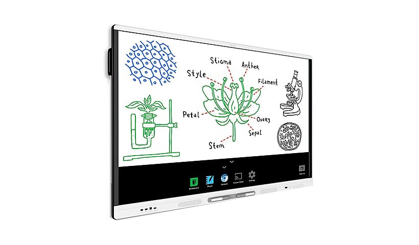 Teq SMART Board MX275 Bundle with iQ Appliance & Learning Suite Application