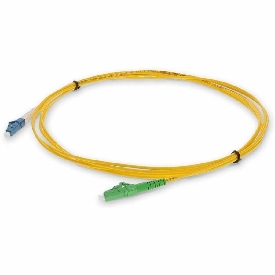 Proline 1m ALC to LC Yellow OS2 Simplex OFNR (Riser-Rated) SMF Fiber Patch Cable