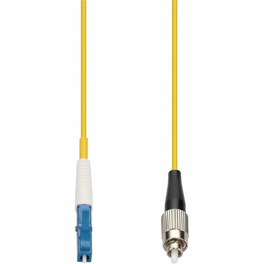 Proline 10m FC (Male) to LC (Male) Straight Yellow OS2 Simplex OFNR (Riser-Rated) Single-Mode Fiber (SMF) Patch Cable