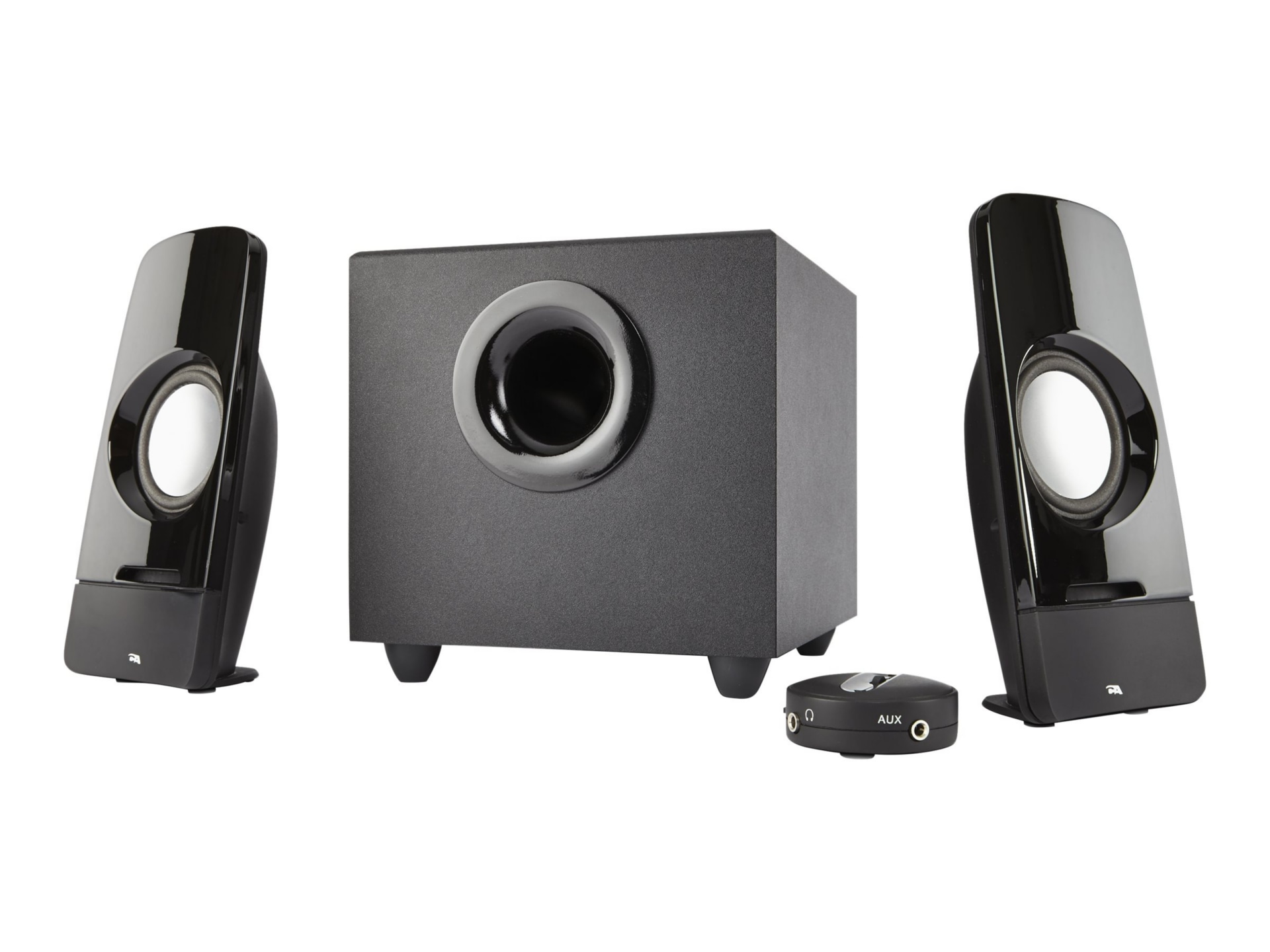 Cyber Acoustics CURVE Series CA-3350 Storm - speaker system - for PC