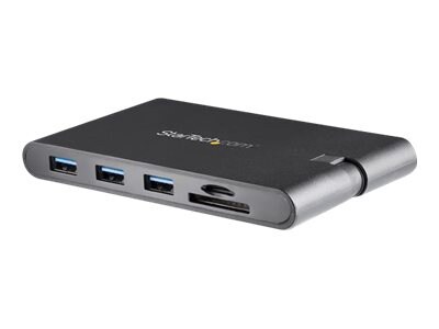 StarTech.com USB C Multiport Adapter - USB Type-C Mini Dock with HDMI 4K or VGA Video - 100W PD Passthrough, 3x USB 3.0,