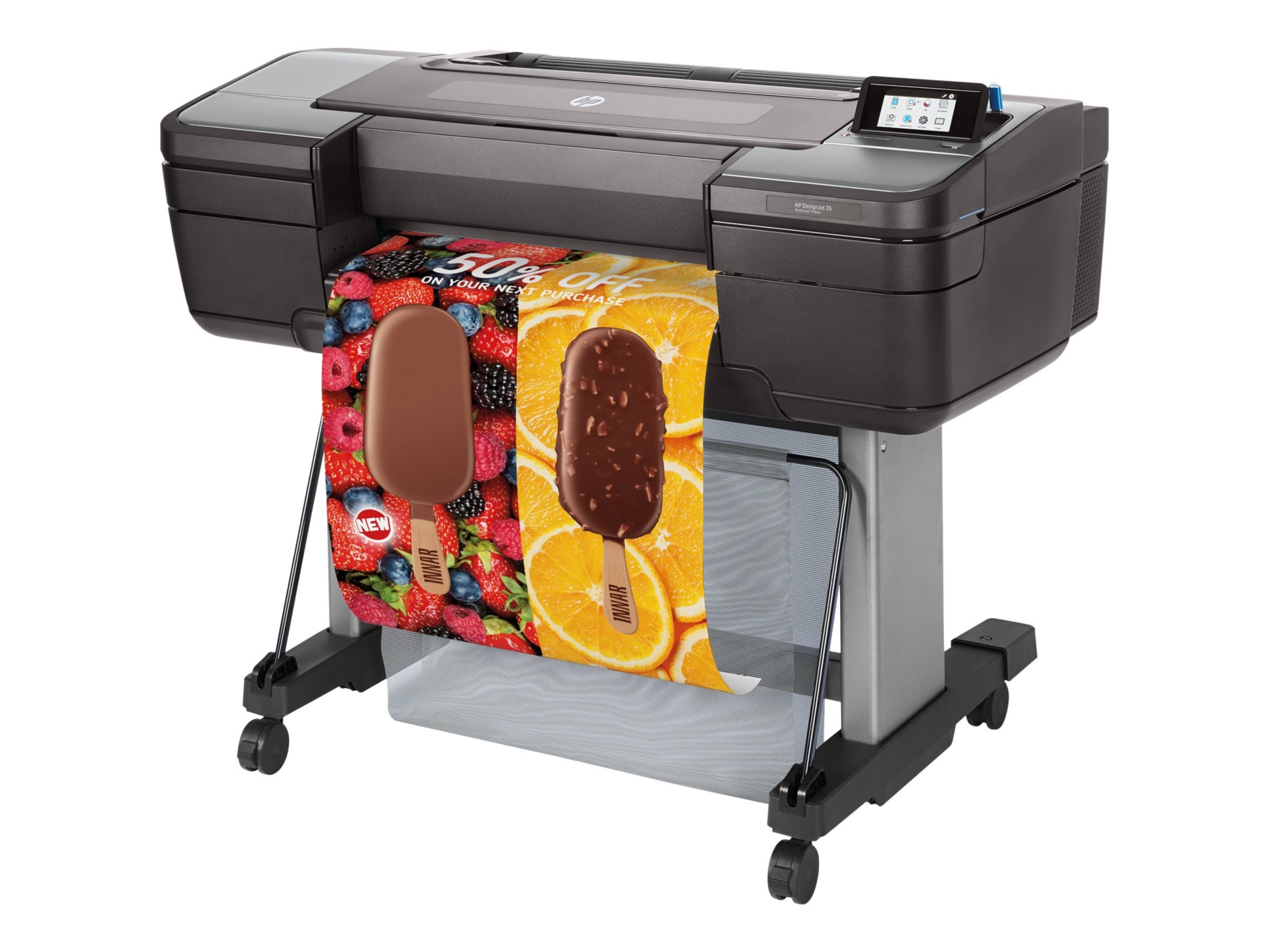 HP Designjet Z6 PostScript Inkjet Large Format Printer - 24" (609.60 mm) Pr